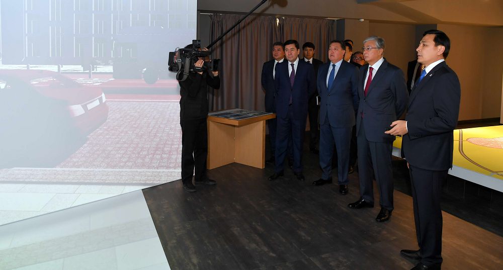 Қасым-Жомарт Тоқаев «Астана Бас жоспары» ғылыми-зерттеу жобалық институтына барды