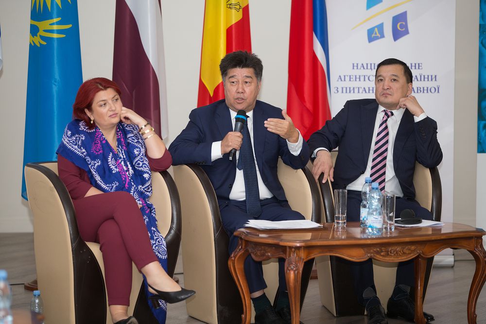 Негізгі спикер ретінде сөйледі