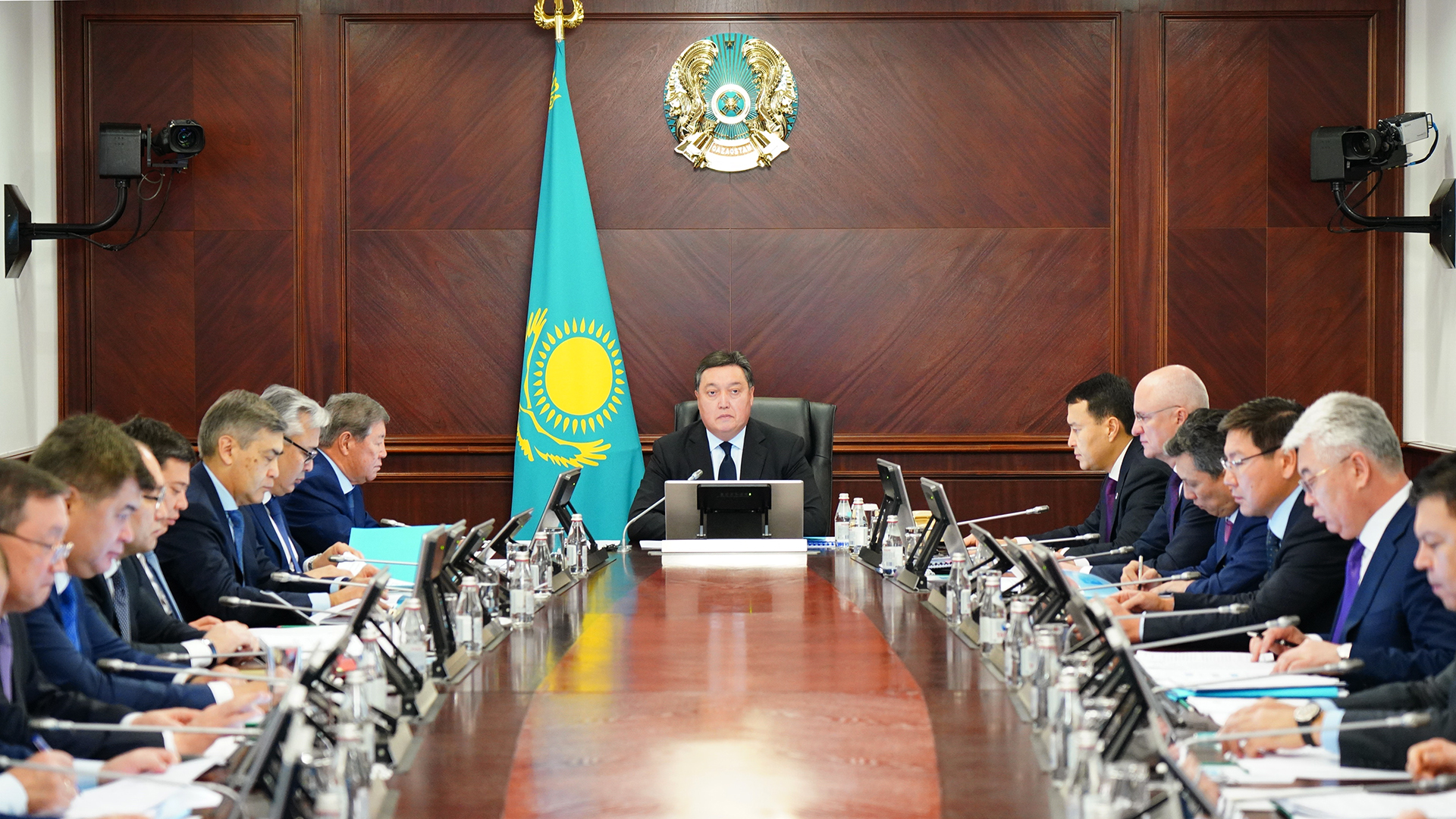 Үкіметте астық жинау науқанының қорытындылары қаралды