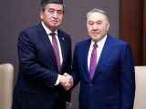 Елбасы Қырғызстан басшысымен кездесті