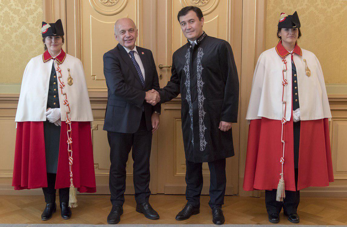 Қазақстанның Швейцариядағы Елшісі қызметіне ресми түрде кірісті