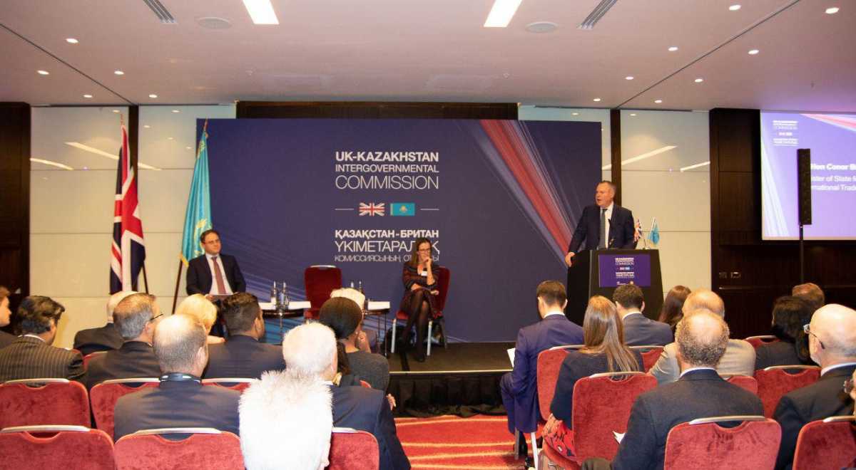 Қазақстан-Британ үкіметаралық комиссиясының отырысы өтті