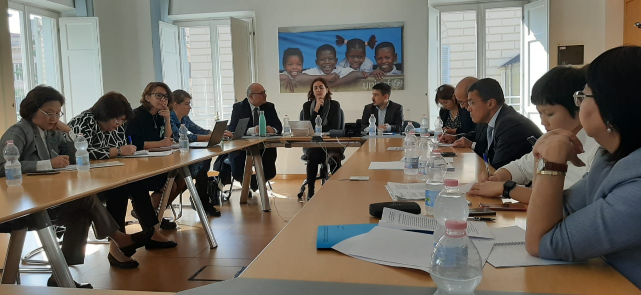 Дана Нұржігітова жұмыс сапарымен Италияға барды