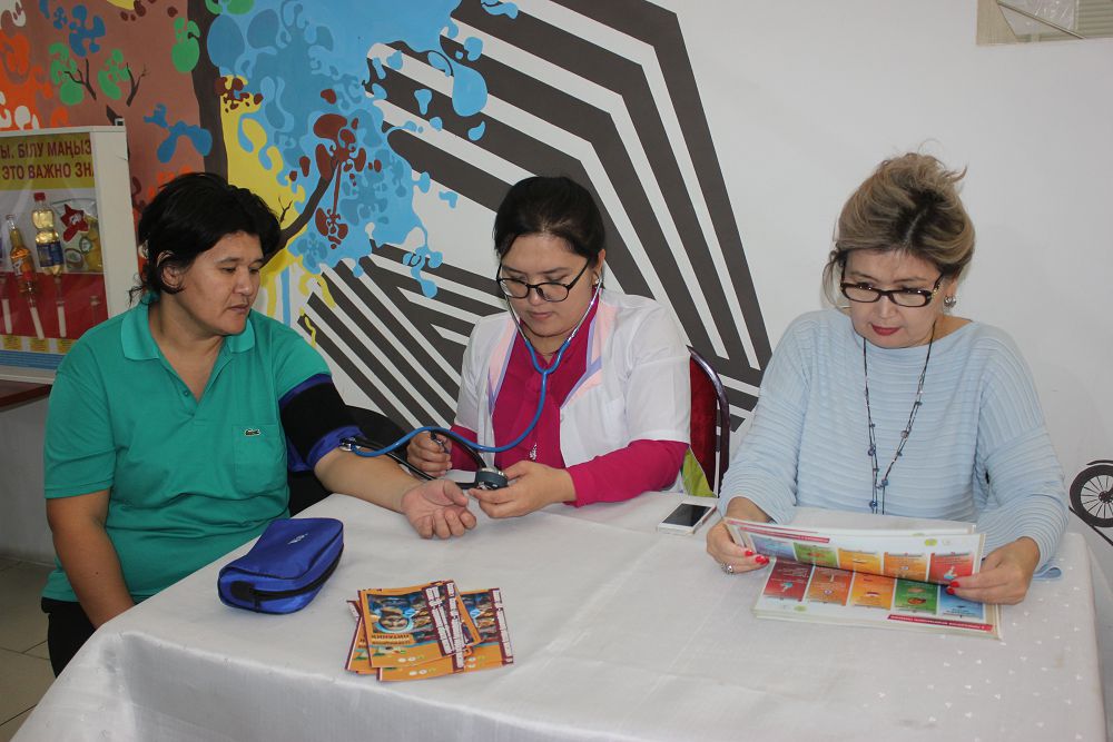 Ақтауда дұрыс тамақтануды насихаттау бойынша акция өтті