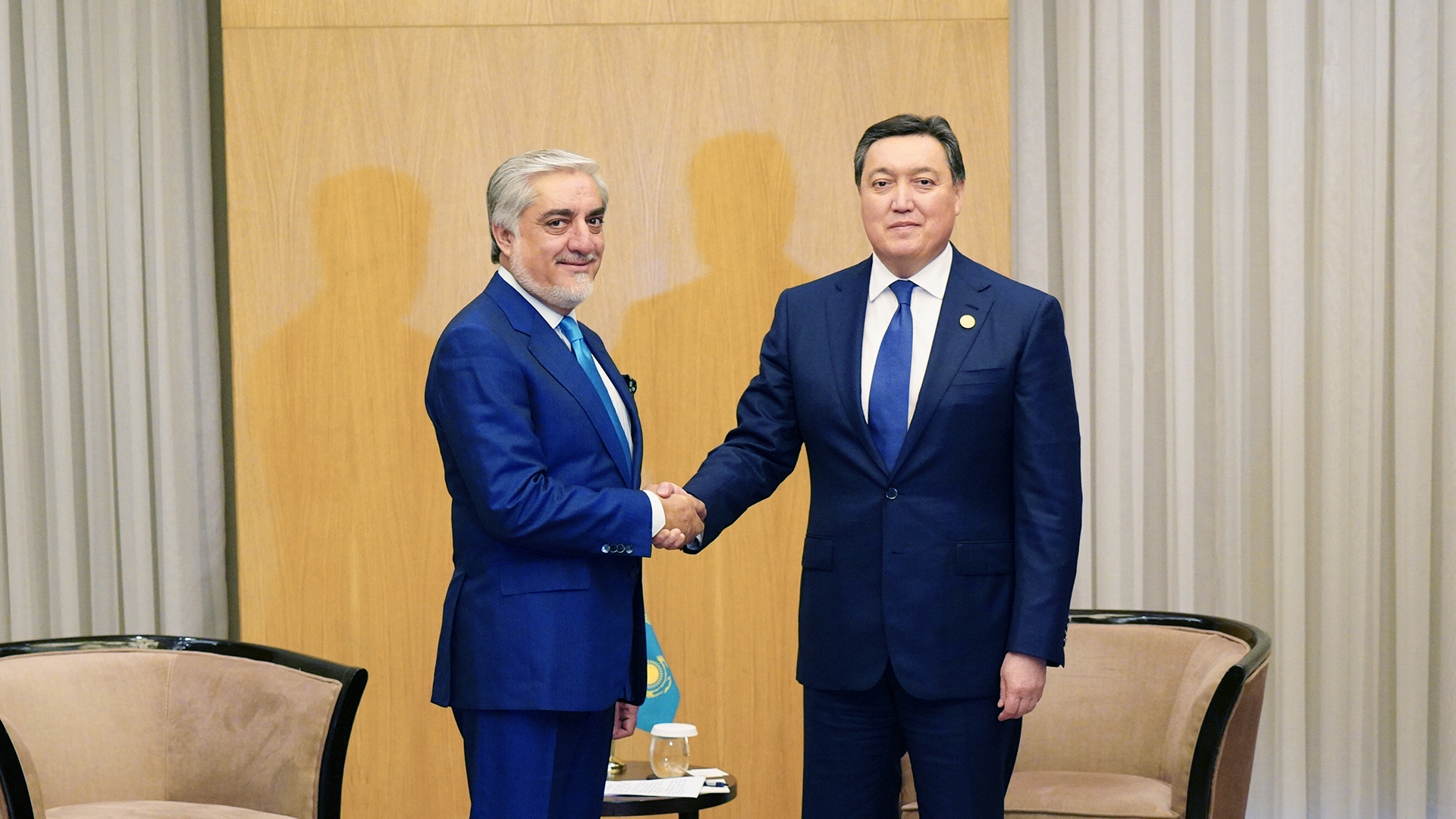 А. Мамин Ауғанстан Премьер-Министрімен кездесті