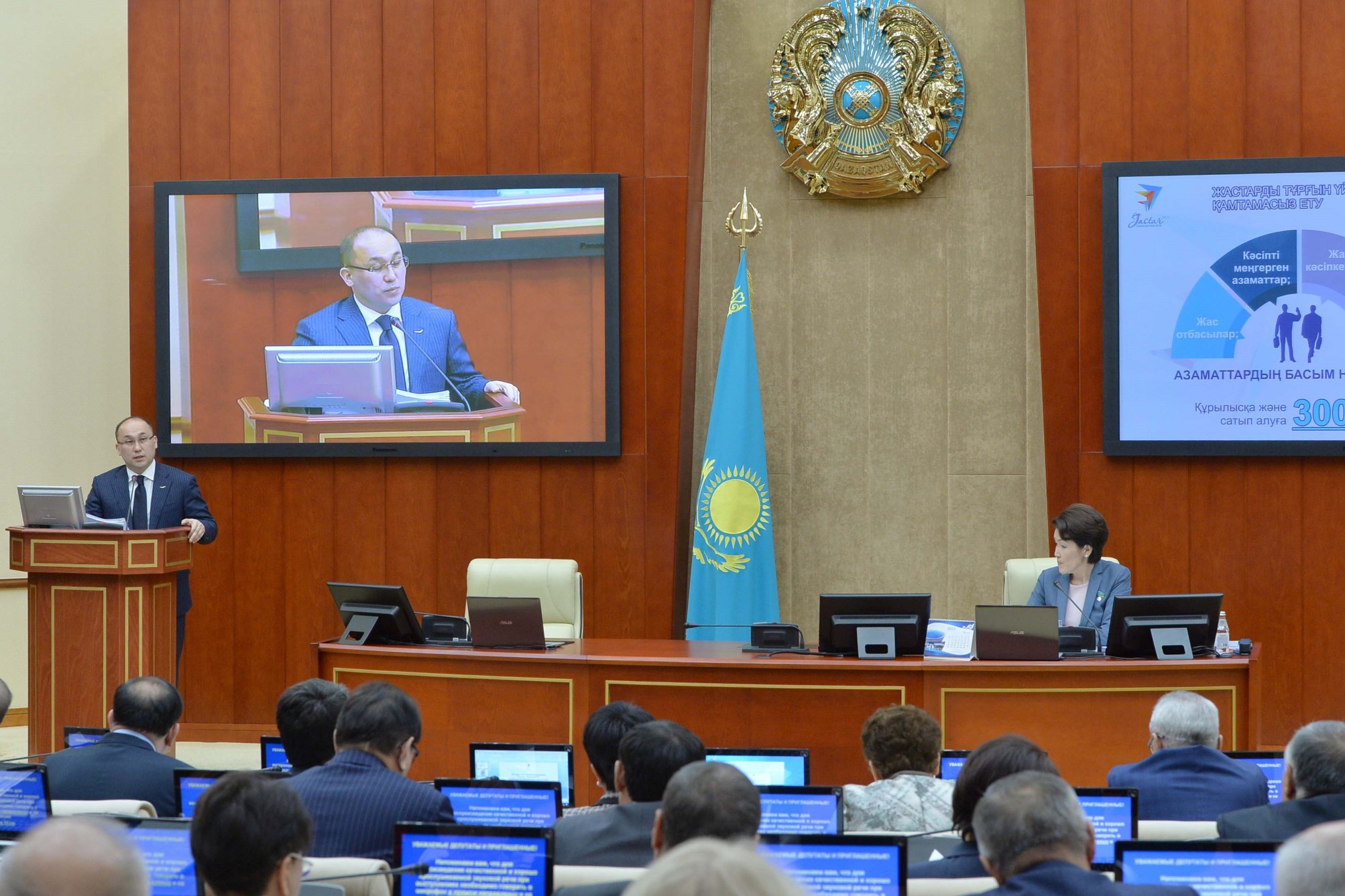 Мәжілісте Жастар жылында атқарылған шаралар талқыланды