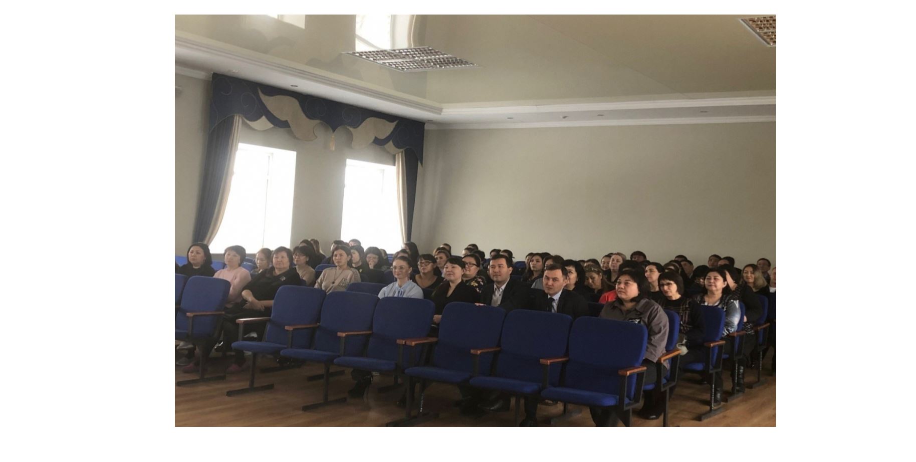 Қарағанды облысы Әділет департаментінде жазушы Жан Ақжановпен кездесу өтті