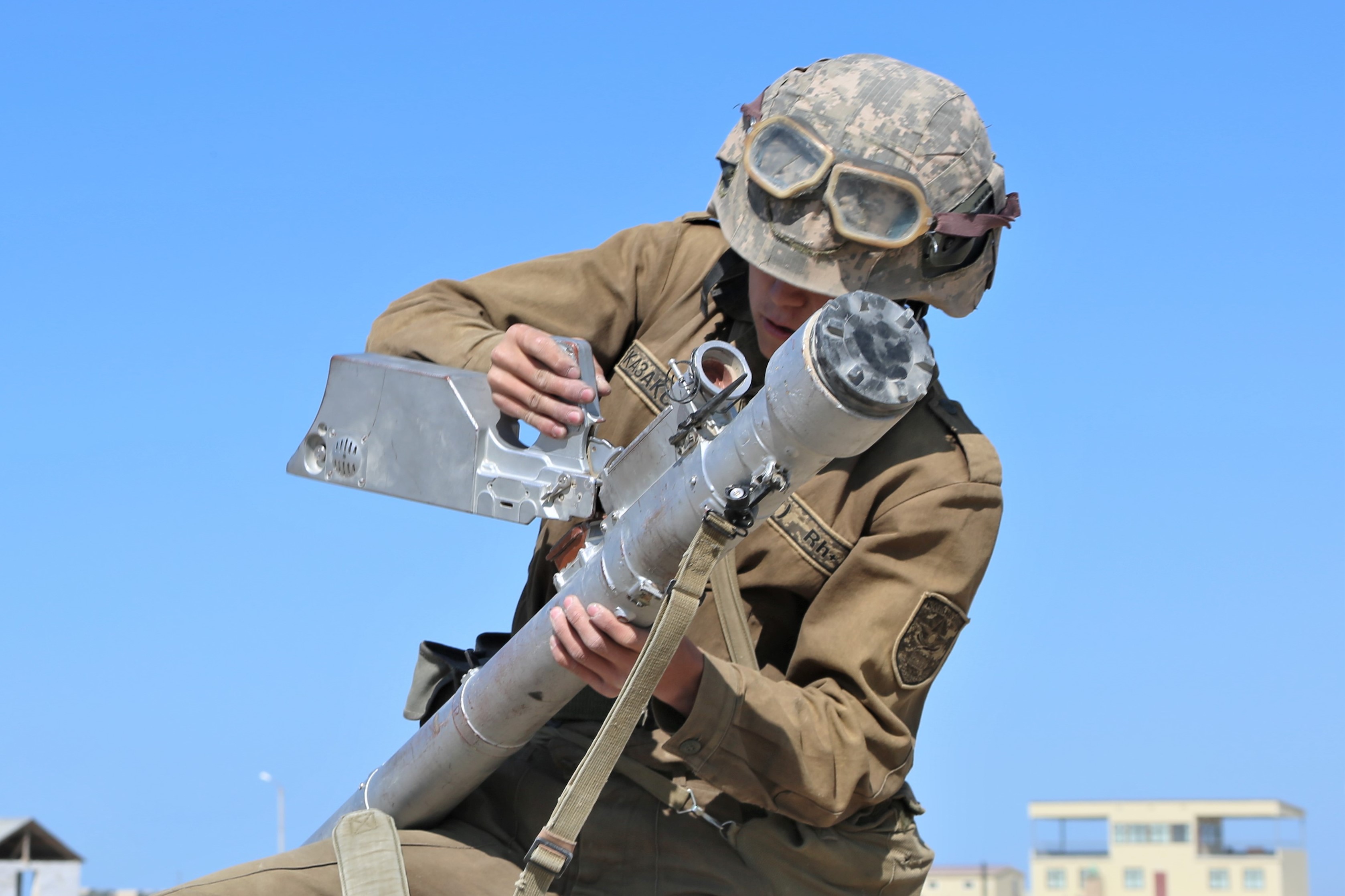 Жауынгерлік даярлықтарын пысықтады