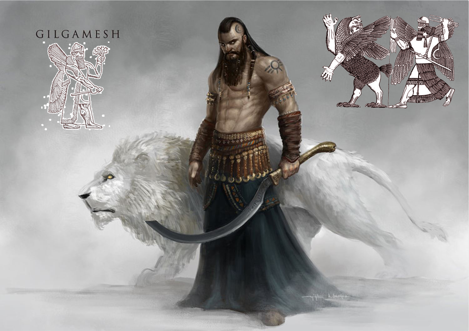 Гильгамеш – Аккад-Шумер эпосының түркі әлемімен байланысы