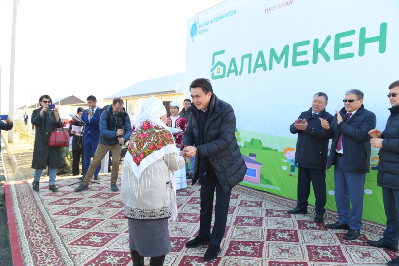 Арыс қаласында 100 отбасы баспаналы болды