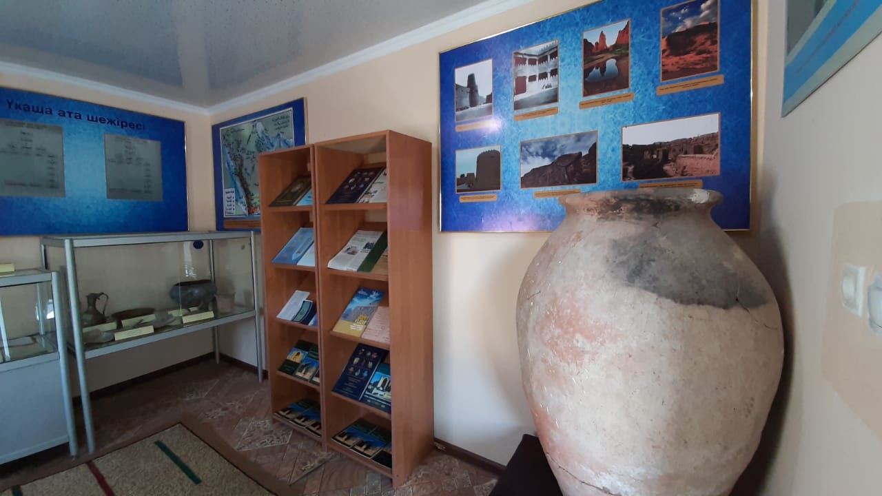 Үкаша ата кесенесі жанынан музей ашылды