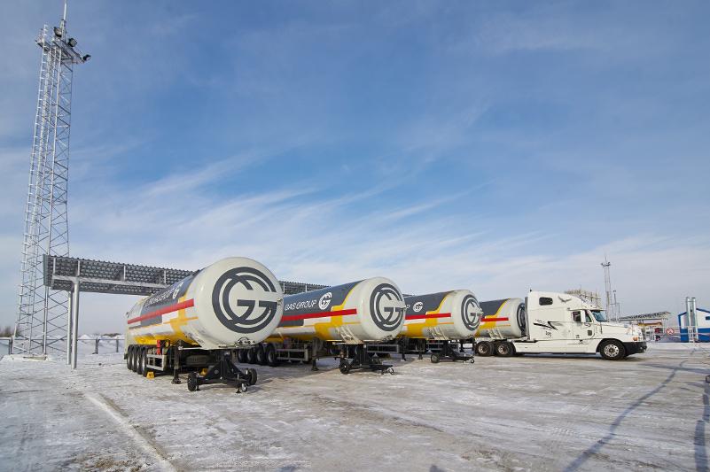 Солтүстік Қазақстанда сұйытылған газ тасымалдайтын автопарк ашылды