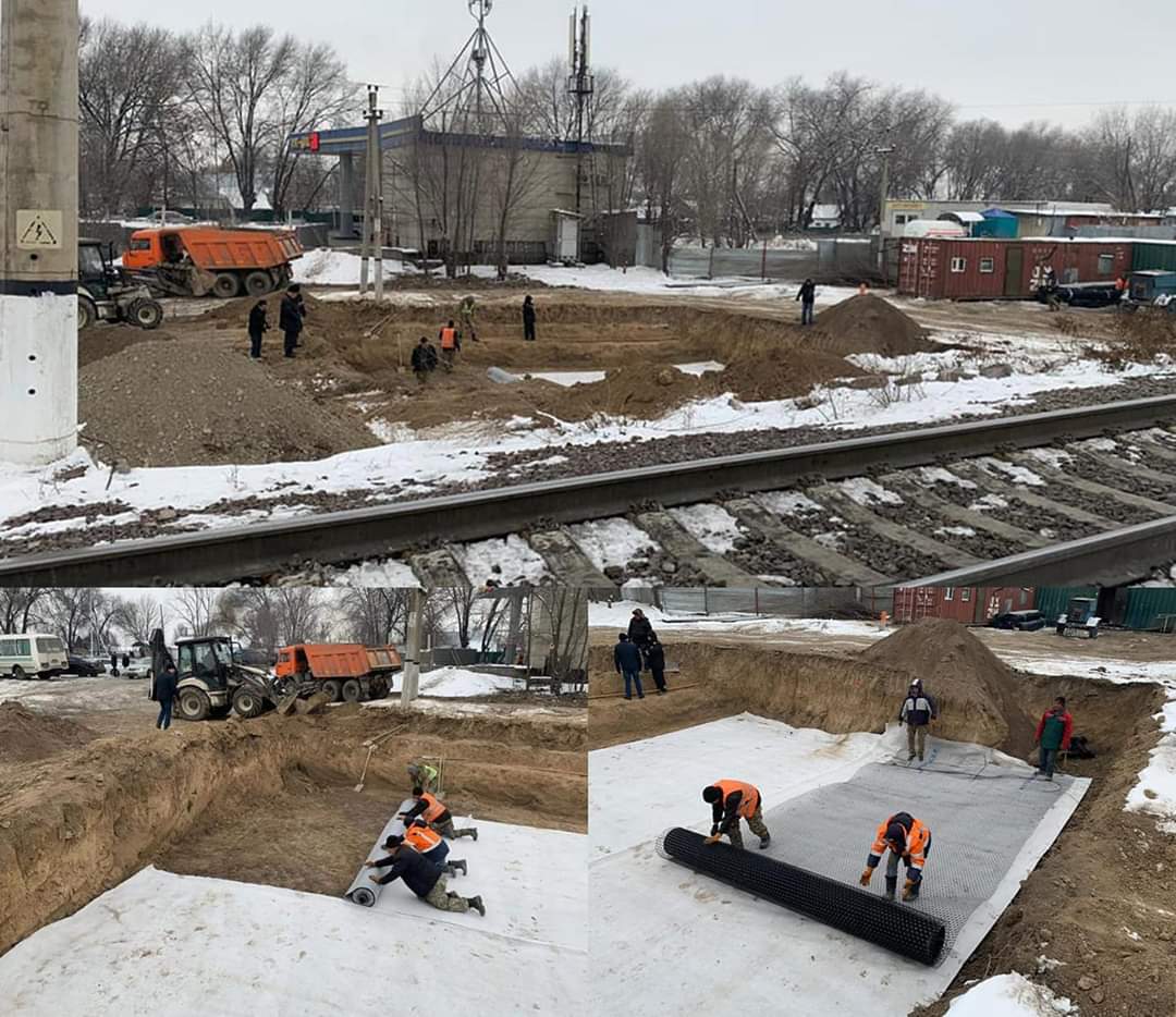 Шамалғанда теміржол көпірі салынады