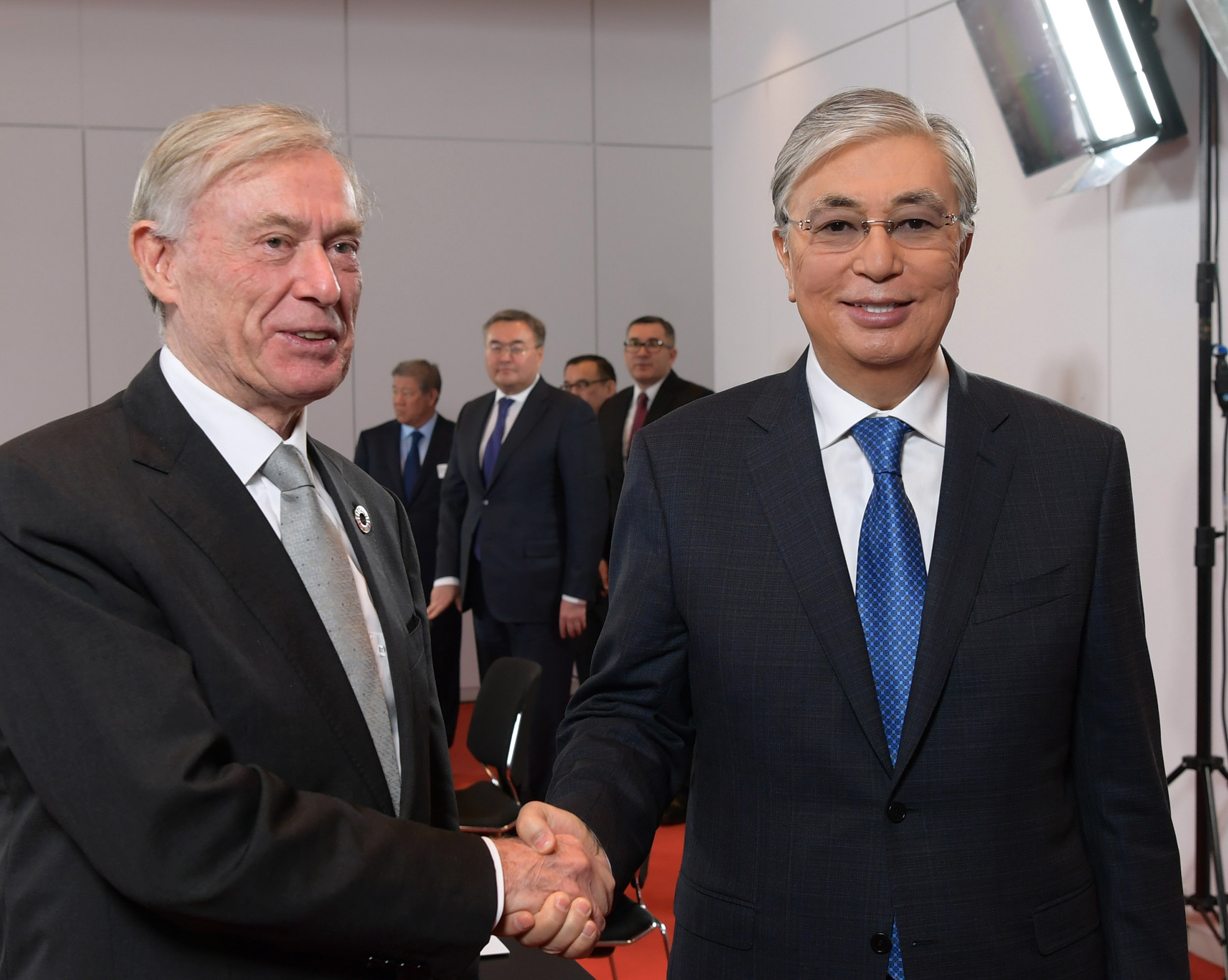 Қасым-Жомарт Тоқаев Германияның бұрынғы Федералдық Президенті Хорст Кёлермен кездесті