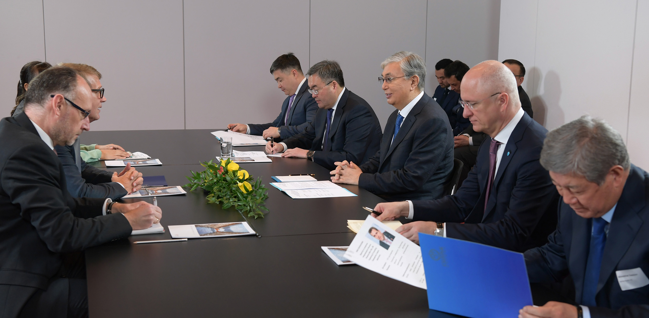 Президент Германия бизнесінің өкілдерімен кездесті