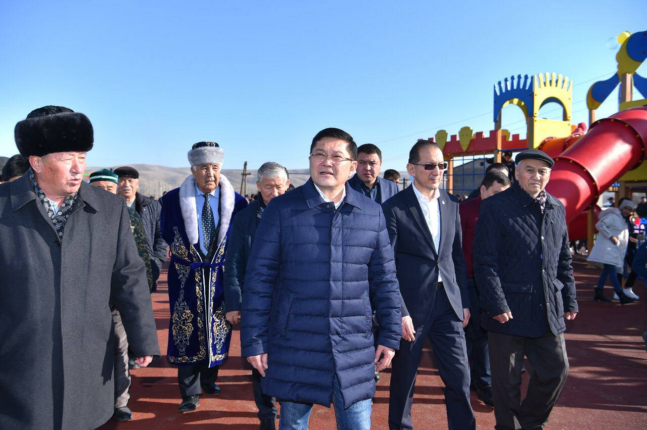 Тәуелсіздік мерекесіне орай Шымкентте жаңа нысандар пайдалануға берілді