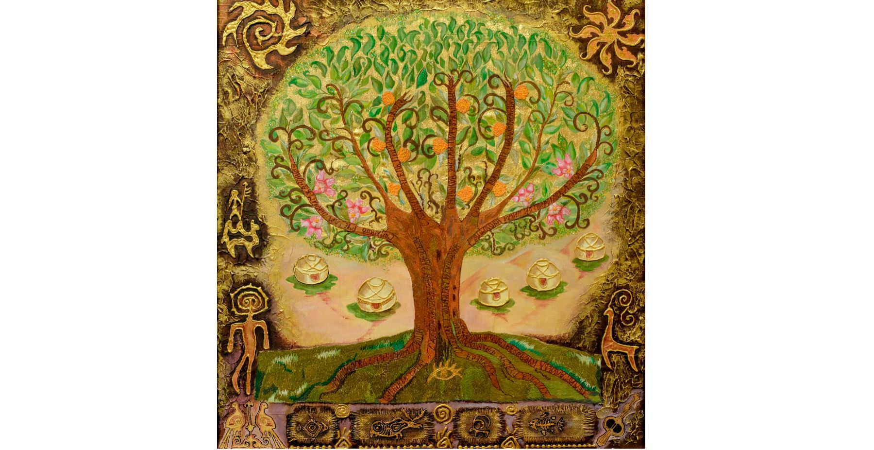 Алматыда «Инемен жазылған кескіндеме» атты көрме ашылды