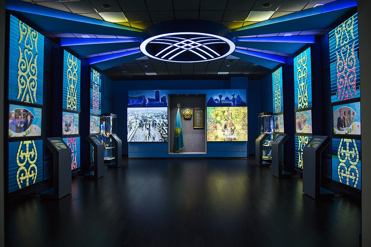 «Алматы - Тәуелсіздіктің алтын бесігі» экспозициясы заманауи форматта ұсынылған