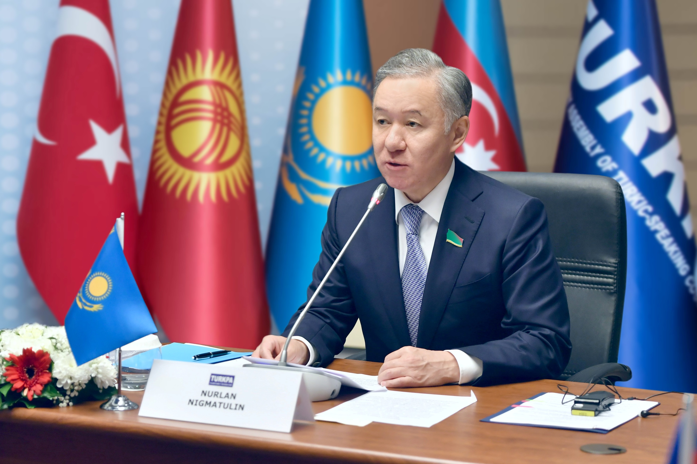 Нұрлан Нығматулин Бакуде ТүркПА шараларына қатысып жатыр