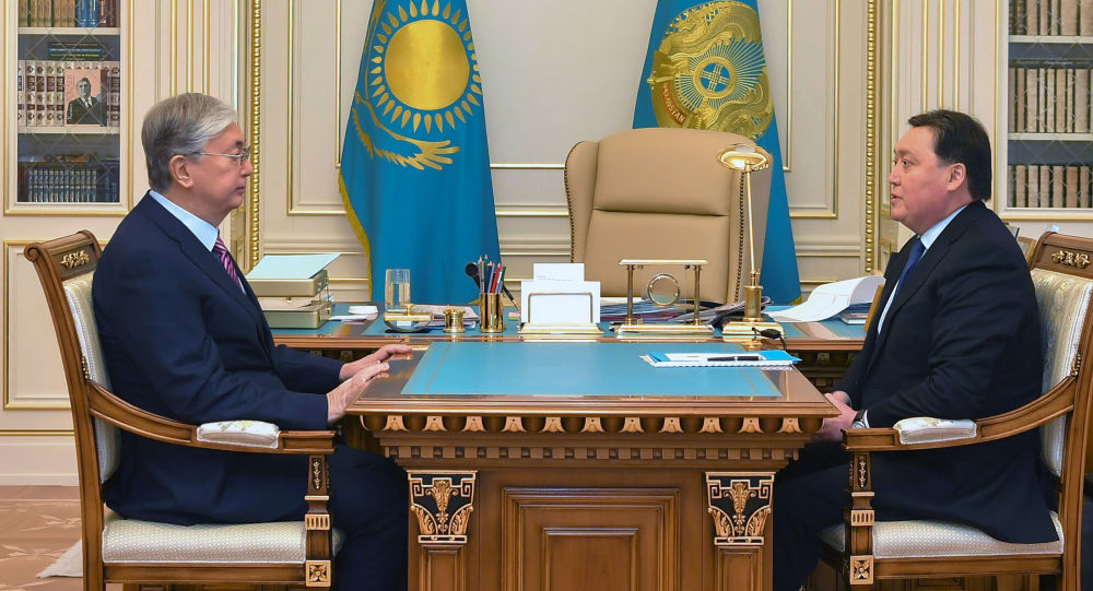 Қазақстан Президенті Премьер-Министр Асқар Маминді қабылдады