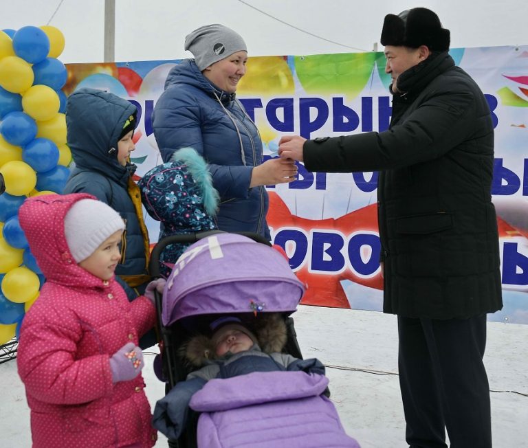 «Нұрлы жер» бағдарламасымен пәтер алды