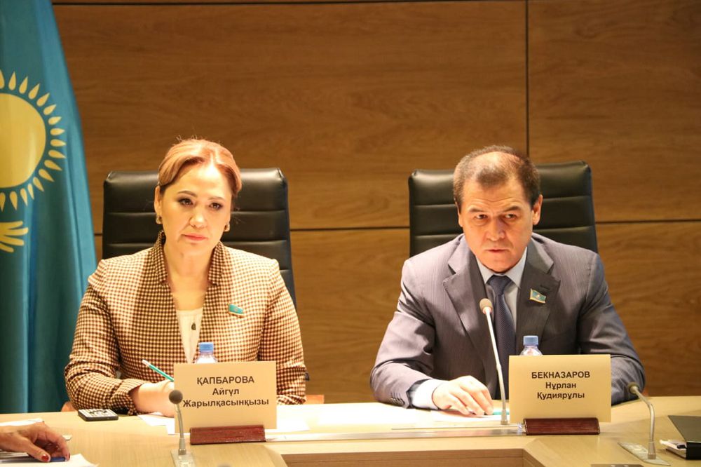 Сенаторлар Шымкент тұрғындарымен кездесті