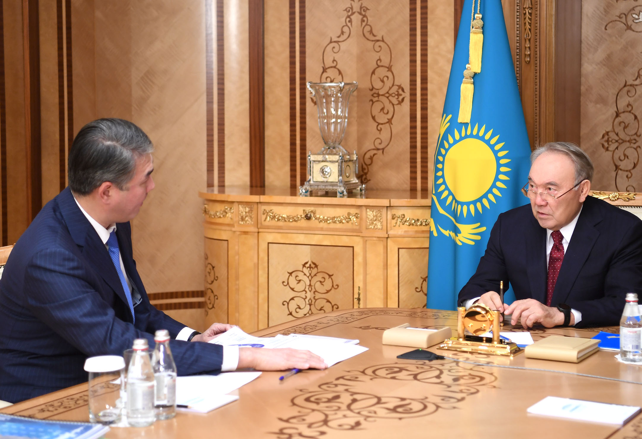 Елбасы Әсет Исекешевті қабылдады