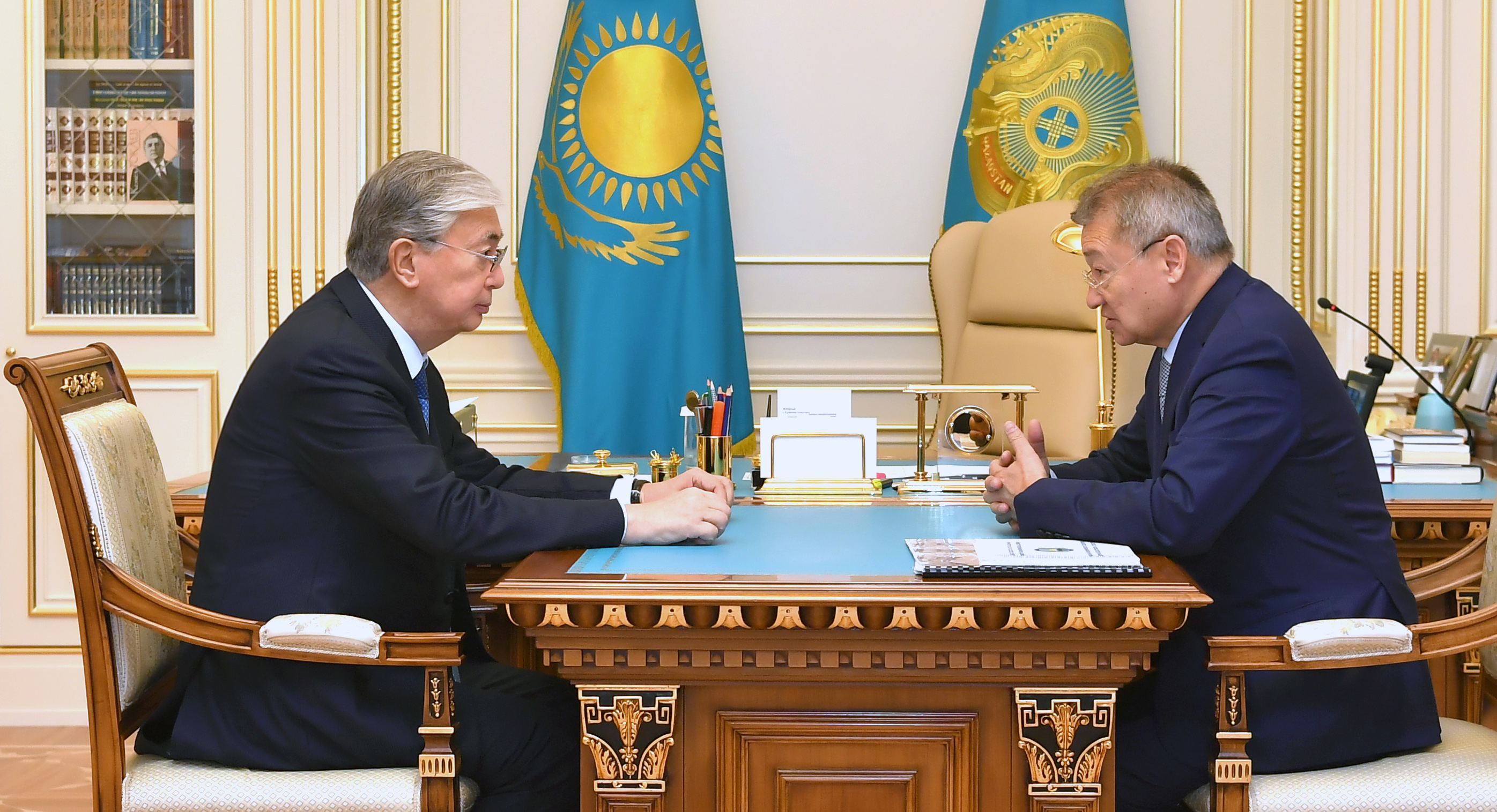 Қасым-Жомарт Тоқаев Шығыс Қазақстан облысының әкімін қабылдады