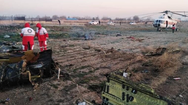 Иранда украиналық ұшақ апатқа ұшырады