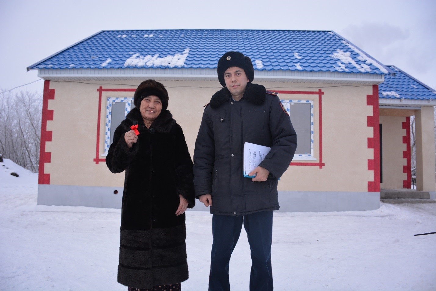 Учаскелік инспекторлар баспаналы болып жатыр