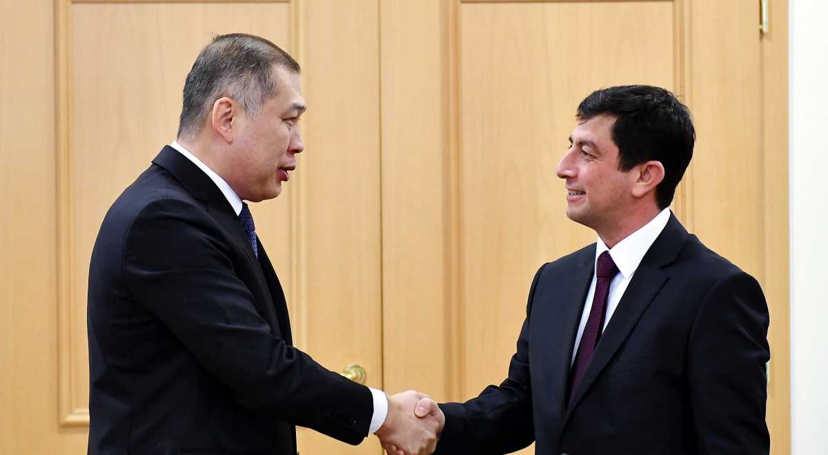 Шахрат Нұрышев Уфук Екиджиді қабылдады