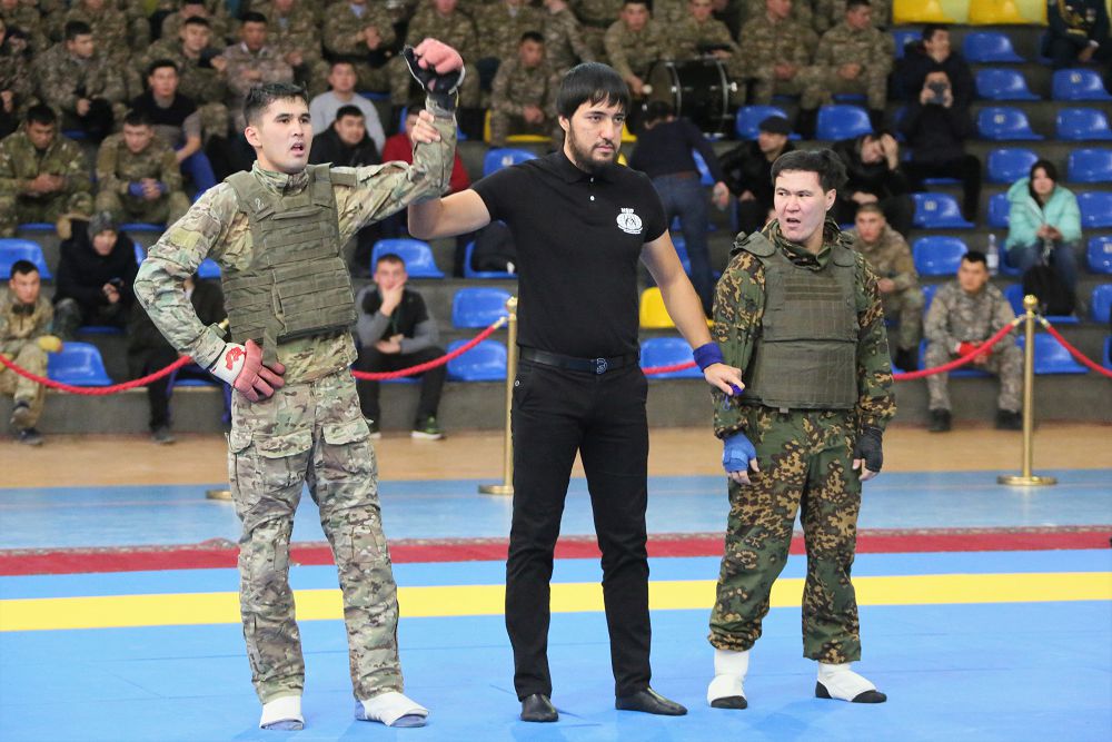 «Батыс» ӨҚ-да әскери жекпе-жектен ашық чемпионат өтті