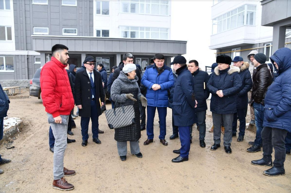 Мұрат Әйтенов құрылыс нысандарының сапасын тексерді