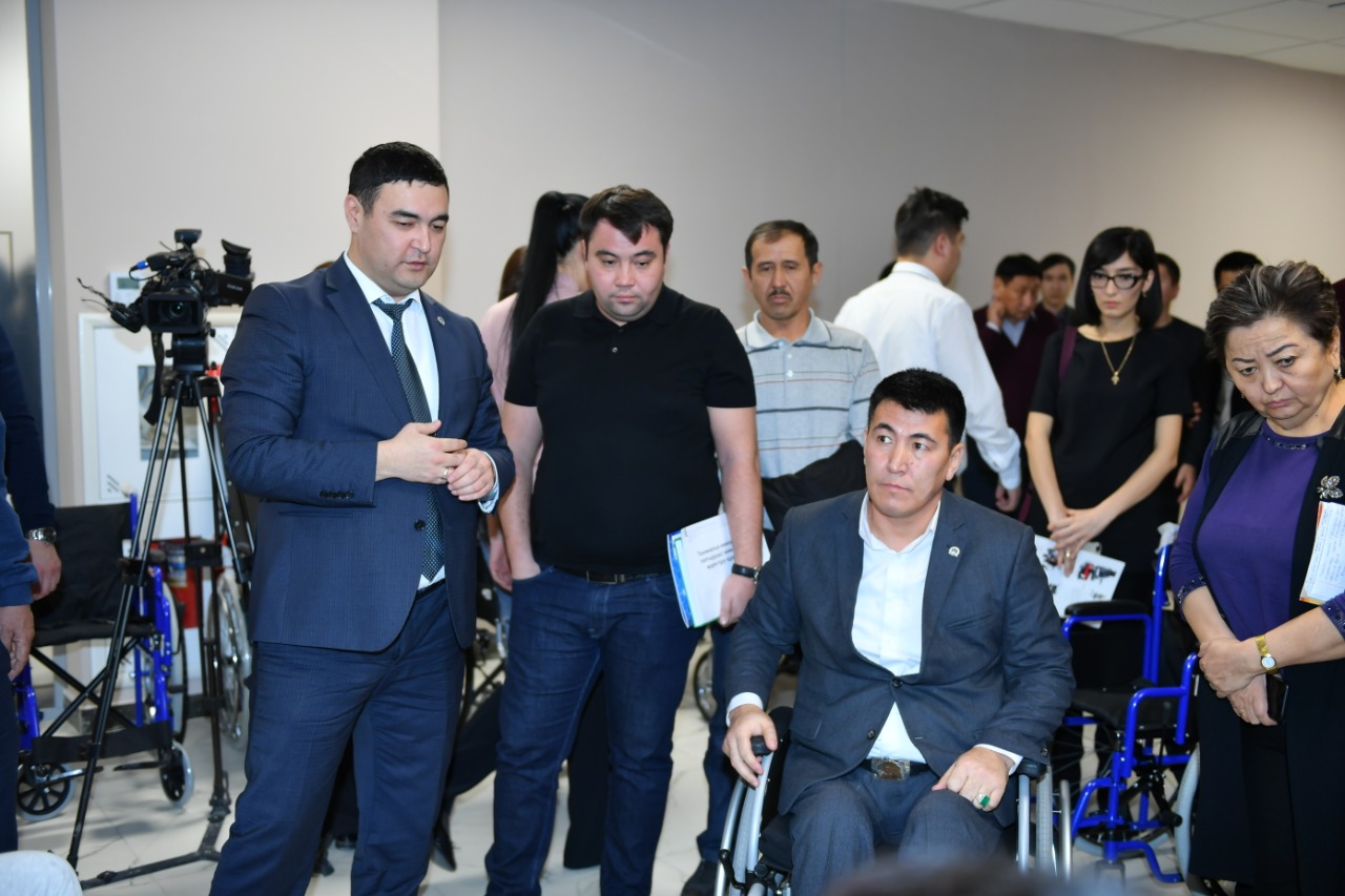 Түркістан: Мүмкіндігі шектеулі жандар қоларба сапасын сынақтан өткізді