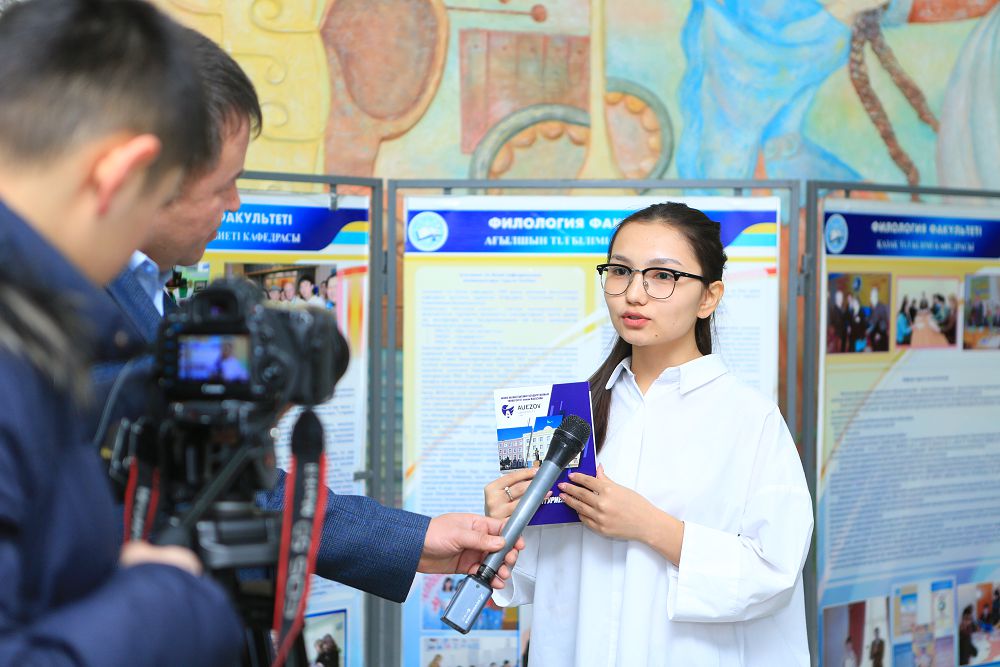 Шымкенттегі жоғары оқу орнында «Ашық есік» күні өтті