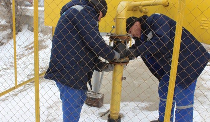 Тараз қаласының «Шөлдала» шағын ауданына газ берілді