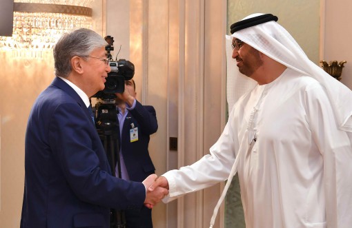 Президент «Abu Dhabi National Oil Company» кәсіпорнының бас директорымен кездесті