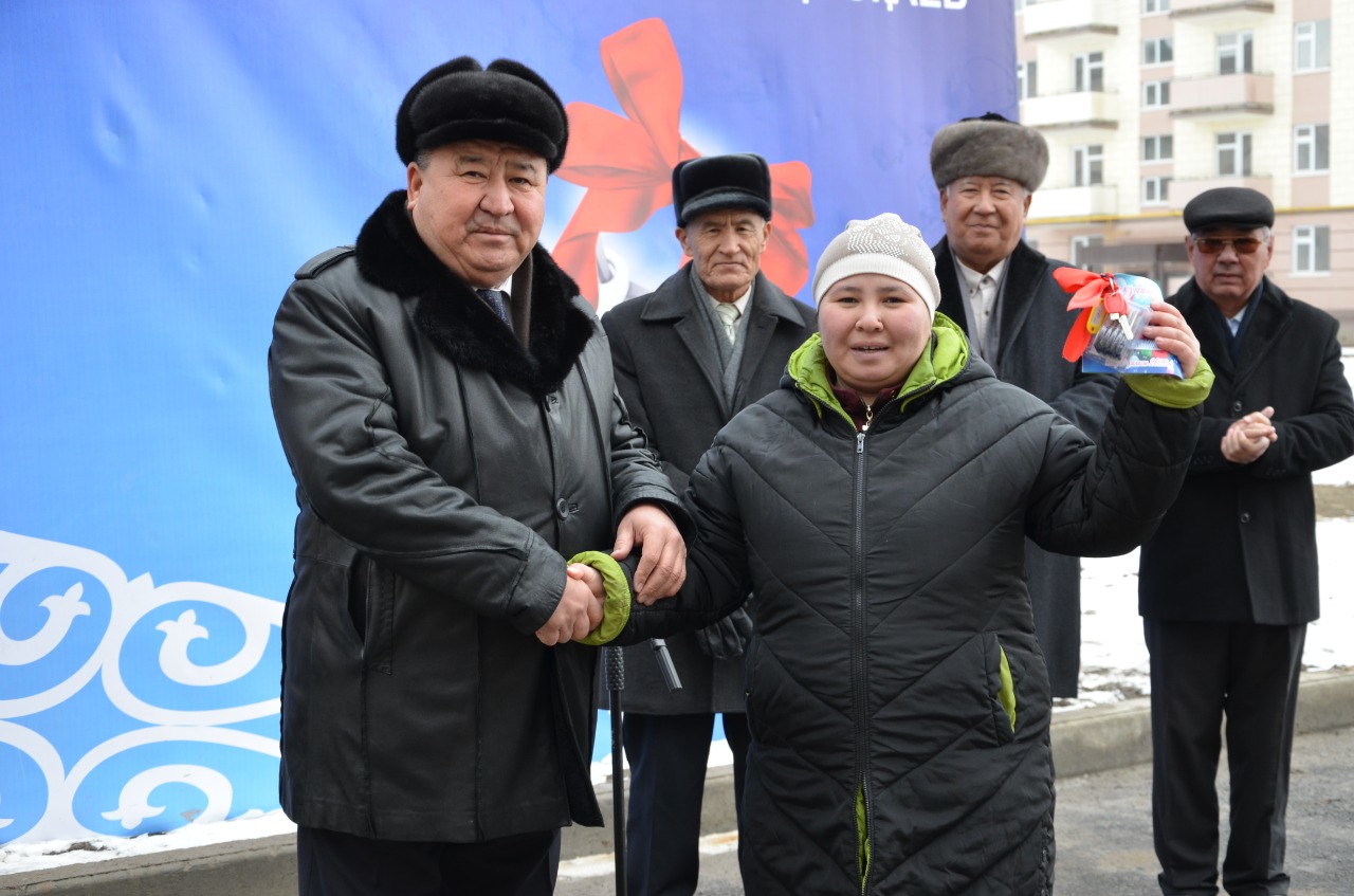 Таразда тағы да 80 пәтерлі үй пайдалануға берілді