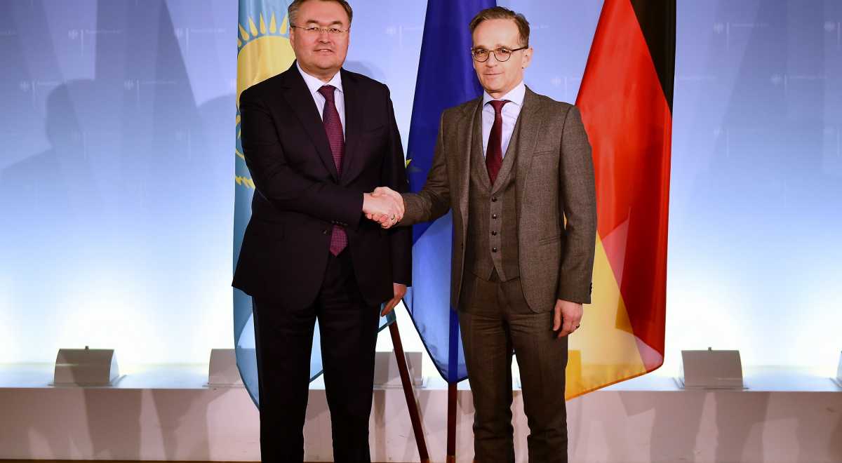 Мұхтар Тілеуберді Хайко Мааспен кездесті