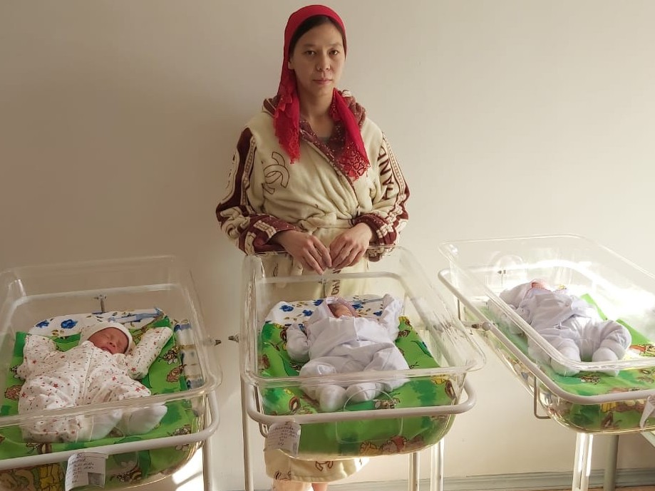 Түркістан облысында үшем дүниеге келді