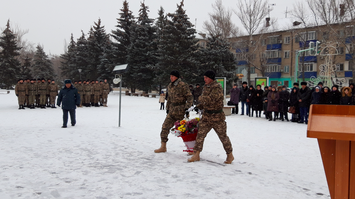 БҚО-да майдан батырларына құрмет көрсету акциясы басталды