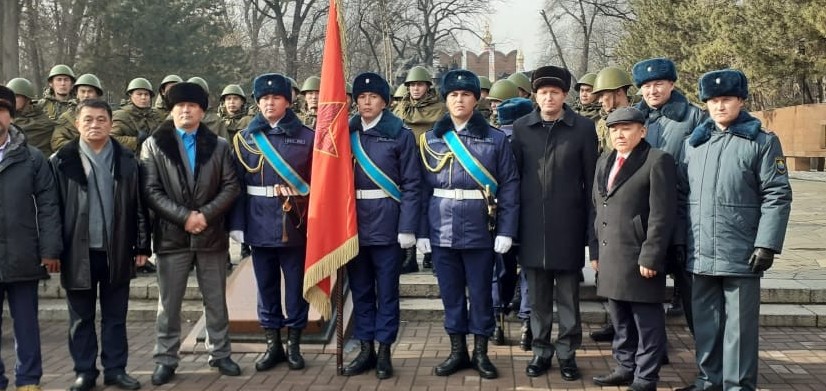 Панфиловшылардың Жауынгерлік Туы ел аймақтарын аралайды