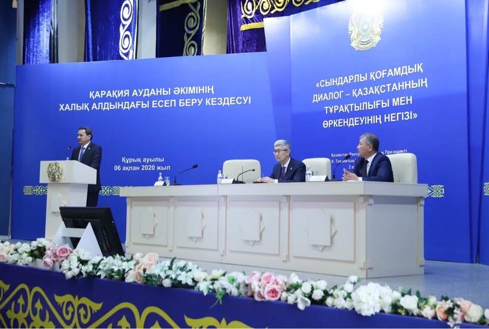 Қарақияда «Агробизнес-2020» бағдарламасы аясында 58 құдық қазылған