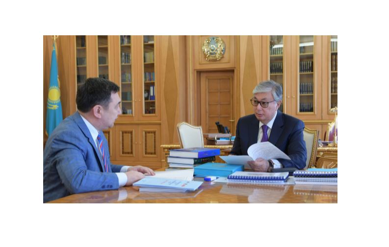 Мемлекет басшысы «Egemen Qazaqstan» газетінің басқарма төрағасы Дархан Қыдырәліні қабылдады