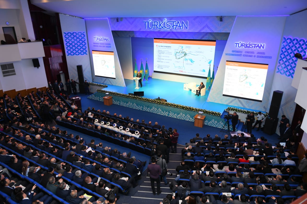 Түркістан: Су құбыры мүлде жоқ 43 елді мекенге сапалы ауызсу жеткізілді