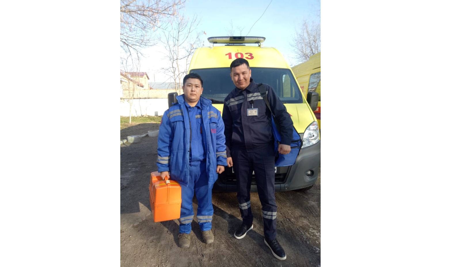 Түркістан: Жедел-жәрдем қызметкерлері науқасты өлімнен аман алып қалды