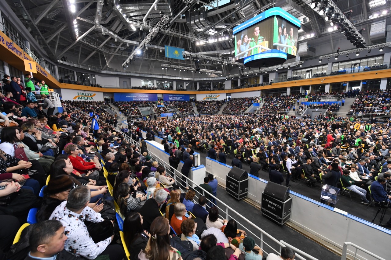 Алматыда құрылыс қарқынды жүріп жатыр