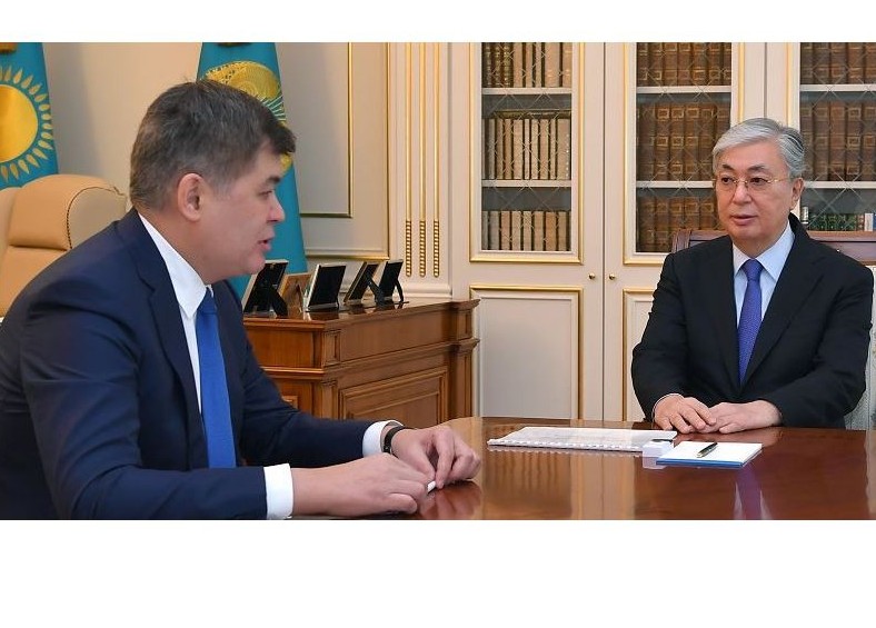 Президент Денсаулық сақтау министрі Елжан Біртановты қабылдады