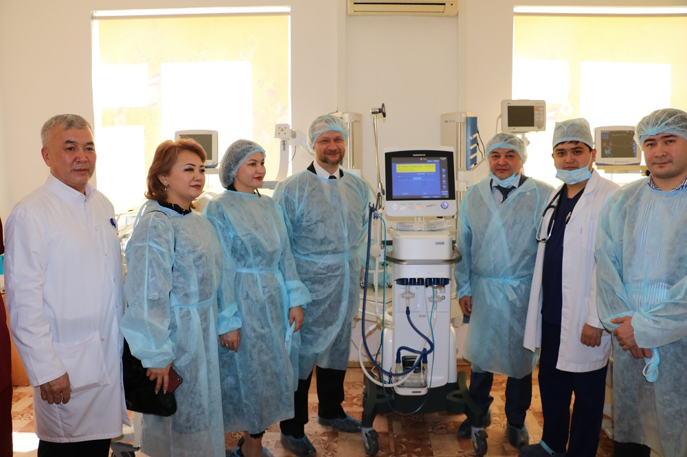 Маңғыстаудағы балалар ауруханасына соңғы үлгідегі үш аппарат берілді