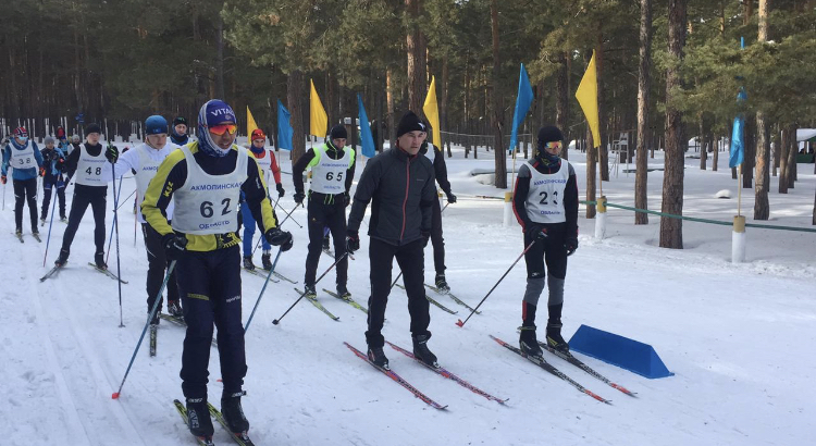 Серік Сәпиев шаңғы жарысына қатысты